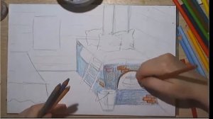 Рисунок русской печки