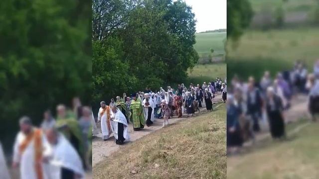 Крестный ход Браиловка-Павловка, Храмовый праздник День Святого Духа. Радость!!!