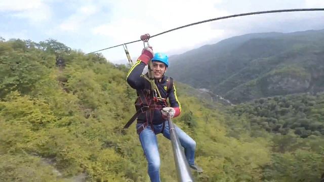 Zipline - Yenokavan, Ijevan, Armenia смотреть онлайн