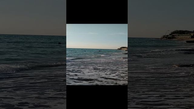 вечерние море и солнце Николаевка Крым