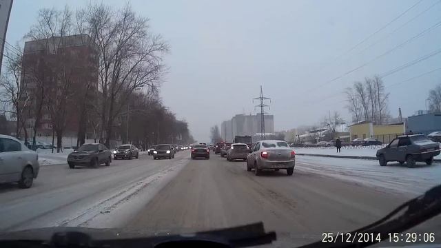 Зимние дороги - тест-драйв ДЭУ НЕКСИЯ
