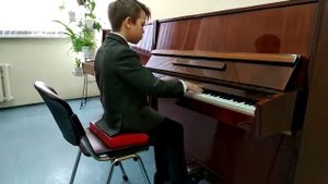 Ф Бургмюллер Этюд № 17 ор 109 Фа мажор Шепель Семён, 11 лет