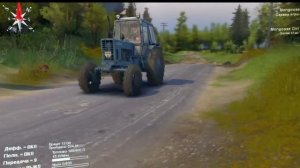ПОЛИЦЕЙСКАЯ ПОГОНЯ ЗА ПЬЯНЫМ ТРАКТОРИСТОМ! УАЗ ПРОТИВ ТРАКТОРА В SPINTIRES