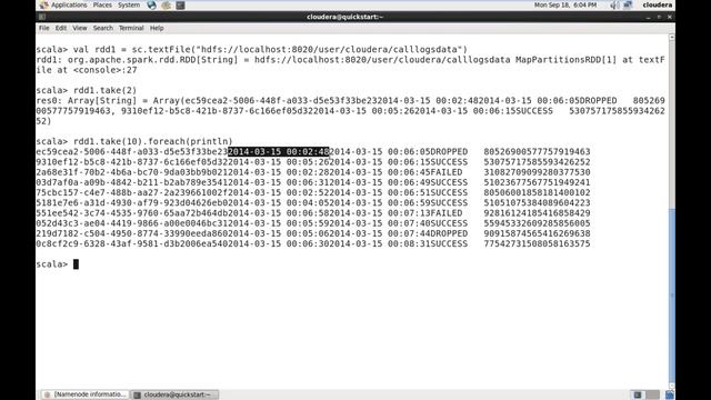sparkSQL: RDD to DataFrame Conversion смотреть онлайн