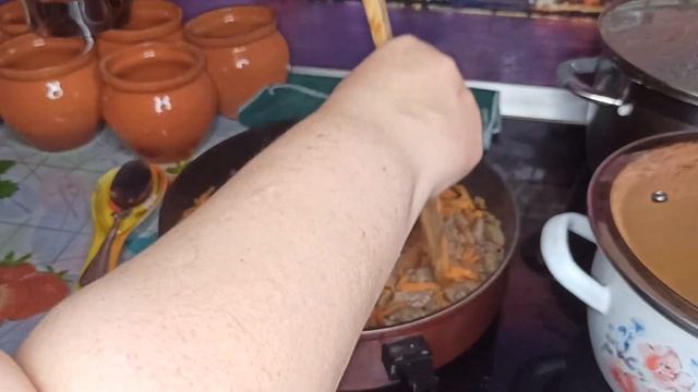 Пельмени в горшочке с печенью/Амурские пельмени/Пельмени с печенью/Пельмени в духовке/Пельмени...