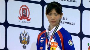 MOSCOW 2017 WORLD TAEKWONDO GRAND PRIX. Церемония награждения W-49, M-58, -80