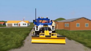 Русские грузовики ЗИЛ 130 и КАМАЗ нарушитель - Игра про машины Brick Rigs