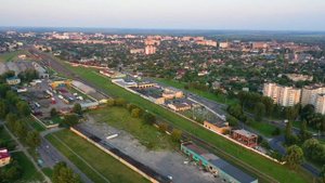 Пинск с высоты птичьего полета