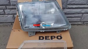 Mercedes Vito w638 фары передние новые depo стекло Мерседес Вито в638 виано 638. МирКузова