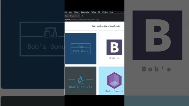 Create a free AI logo in minutes!