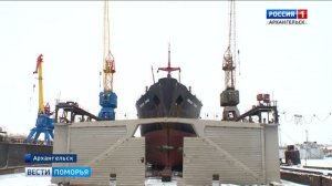 «Михаил Сомов» встал на плановый ремонт в сухой док «Красной кузницы»