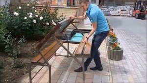 Скамейка трансформер торговой марки Проминь.