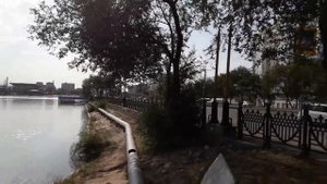 Озеро Сайран в Алма-Ате. Жестььь. Красиво...