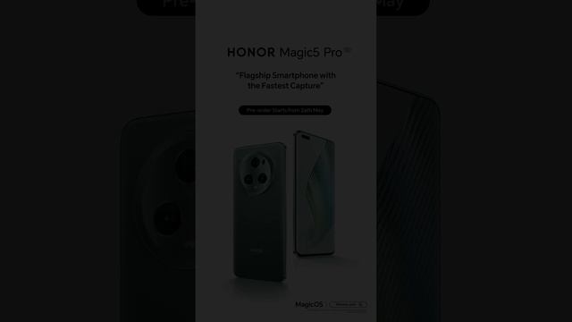 HONOR Magic5 Pro | Flagship Smartphone With The Fastest Capture