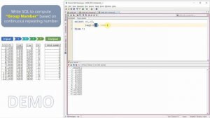 Oracle SQL Practical question | Oracle SQL to compute group number for repeating number