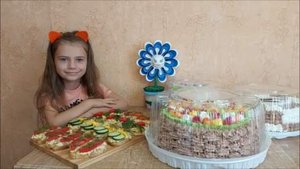 Варианты подачи бутербродов с рыбными консервами