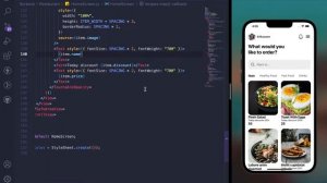 ? Food Delivery  App UI - React Native - Speed Code