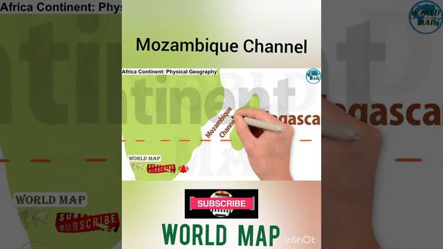 Mozambique Channel Location Map