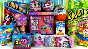 Сюрприз MIX! LOL SURPRISE FURNITURE, ZURU MINI BRANDS, NEWBORN UNICORN, KINDER MAXI, POP HAIR,BARBIE