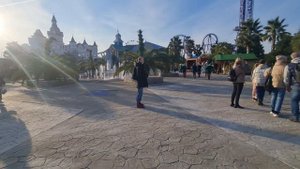 СОЧИ ПАРК ОБЗОР аттракционов зимой первый день