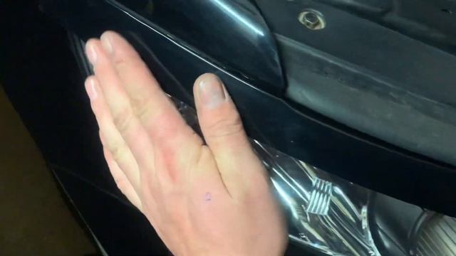 Клеем реснички на фары, Hyundai Santa Fe 2. смотреть онлайн