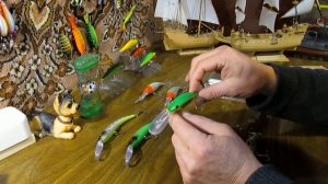 Редкие троллинговые воблеры с Алиэкспресс!