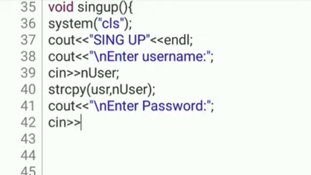 Simple Login System project c++ program Easy Learning Genius