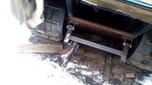 Начал делать треугольник под отвал!