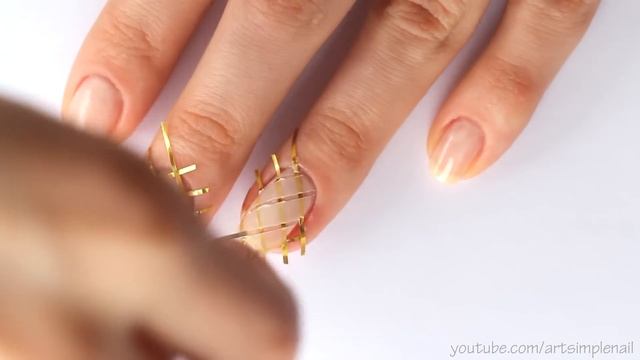 Стеганый маникюр. Нежный дизайн ногтей обычным лаком | Quilted Nail Art смотреть онлайн
