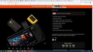 SHARGE Disk - компактный внешний бокс для SSD M.2 2230 с вентилятором!