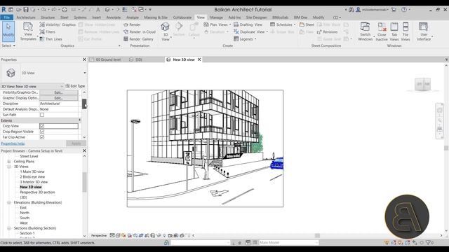 Complete Camera Setup in Revit Tutorial (For Rendering) смотреть онлайн