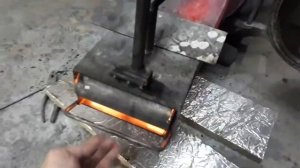 Горелка на отработке + вода  Отличный результат
