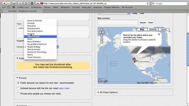 Recording a YouTube video with your webcam; embedding in WordPress смотреть онлайн