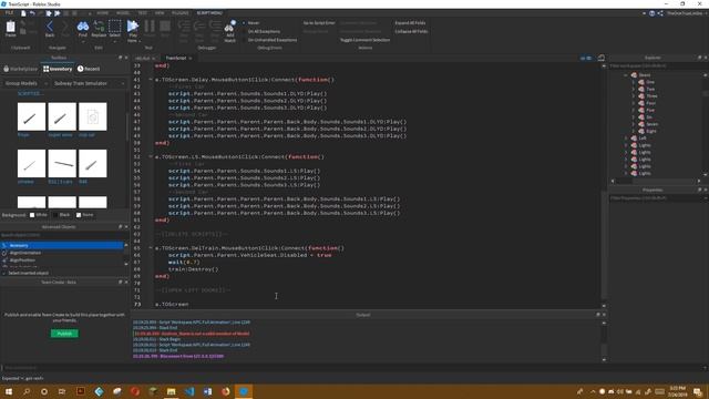 How to Script Subway Trains with Lua in Roblox Studio смотреть онлайн