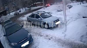 От подписчика - Бугульма. ДТП на ул. Герцена