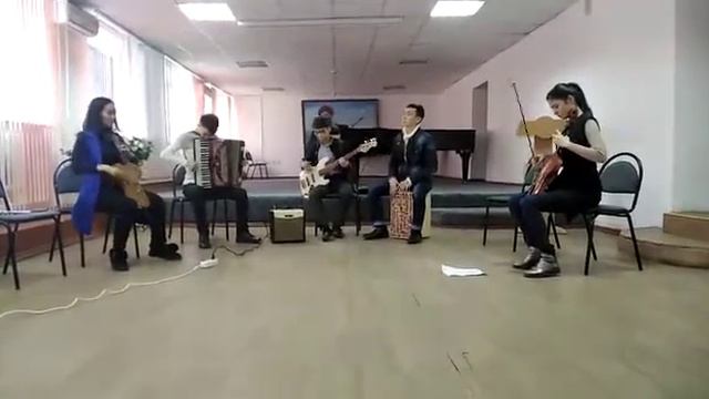 Дербенко "Рок Токкато" Квинтет Құрманғазы саз колледжі Шынар Қанатқызы альт қобыз смотреть онлайн
