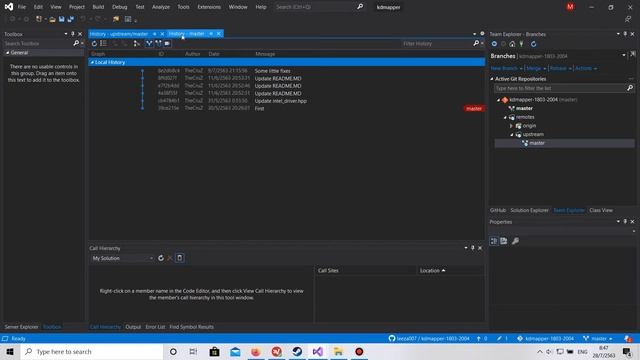 Visual Studio Github - Keep fork up to date смотреть онлайн