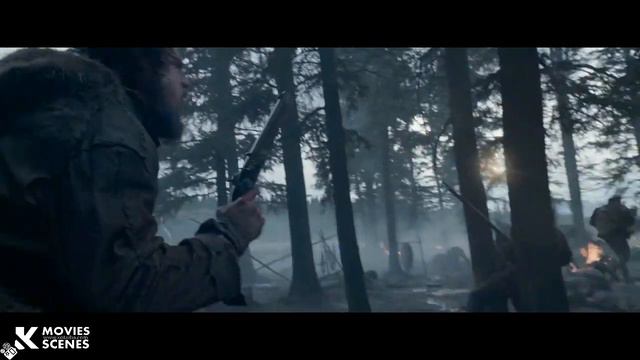 The Revenant 2015-Arikara indian attack смотреть онлайн