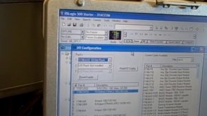 Allen-Bradley SLC500 PLC rack and CPU configuration