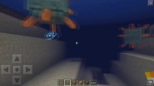 GUARDIAN MOB in MCPE!!! - The Water Dungeon Mod - Minecraft PE (Pocket Edition)