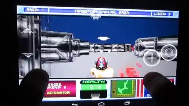 Blake Stone Planet Strike on Android test video смотреть онлайн