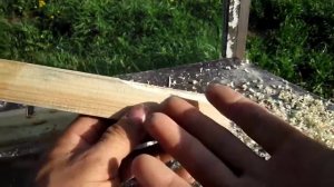 Изготовление боковых планок пчелиной рамки 1