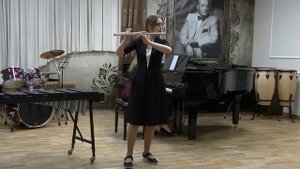 Ф.Шопен-Вариации на тему Россини Исп. Мария Бекяшева(флейта),Надежда Горлова(фортепиано)