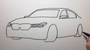 Как Нарисовать Автомобиль Bmw Шаг За Шагом
