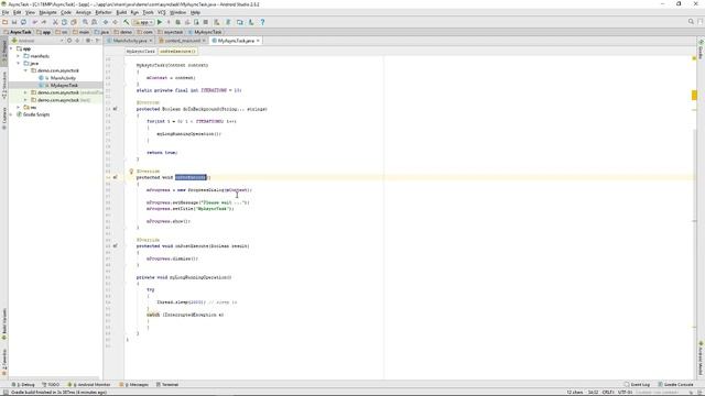 Using AsyncTask and ProgressDialog in Android смотреть онлайн