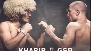 Супербой Хабиб Нурмагомедов против Жоржа Сен Пьера! Khabib Nurmagomedov vs Georges St-Pierre!