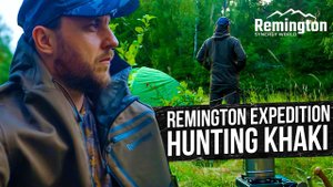 Демисезонный костюм Remington Expedition Hunting khaki защитит вас от холода, ветра и влаги