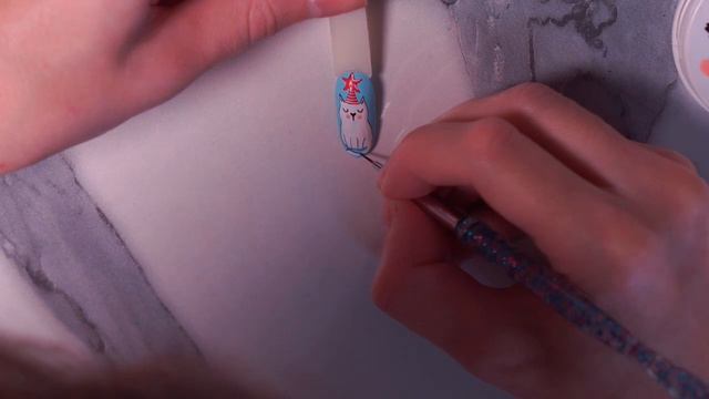 МАСТЕР КЛАСС ПО РОСПИСИ НОГТЕЙ | новогодний зимний дизайн смотреть онлайн