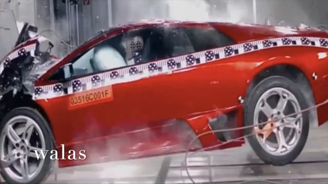 Lamborghini Murcielago Crash Test смотреть онлайн