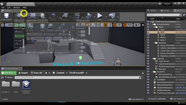 03 - Setting up Unreal Engine - 4 Unreal Engine Interface